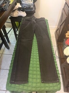 Hollister Men's Charcoal Skinny Jeans